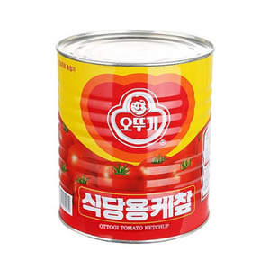 오뚜기 오리지널 식당용 케첩 캔 3.3kg 6개 무료배송