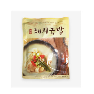 정성드림 돼지국밥 1인분 185g 40개 무료배송